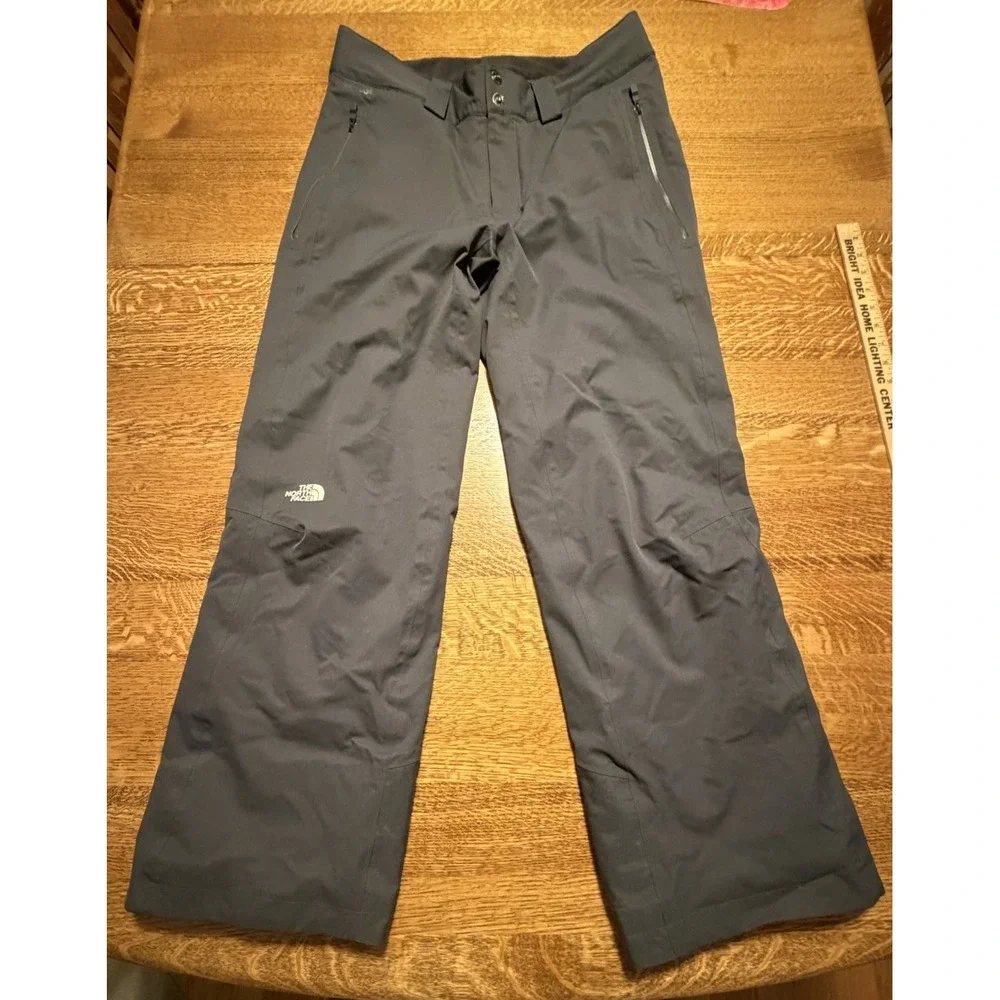 MINT The North Face‎ Men's Medium HyVent RECCO Ski Pants Gray Snow